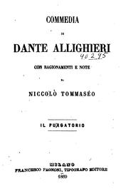 Cover of: Commedia di Dante Allighieri by Dante Alighieri, Dante Alighieri