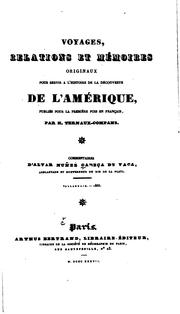 Cover of: Commentaires d'Alvar Nuñez Cabeça de Vaca by Alvar Núñez Cabeza de Vaca