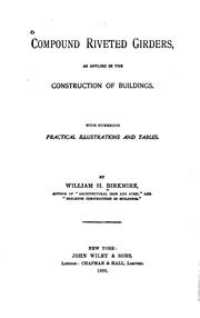 Cover of: Compund riveted girders