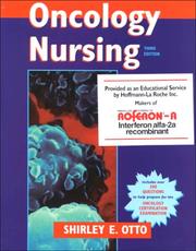 Cover of: Oncology nursing