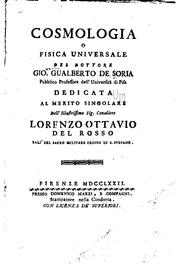 Cosmologia, o, Fisica universale