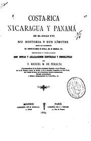 Cover of: Costa-Rica, Nicaragua y Panamá en el siglo XVI