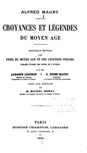Cover of: Croyances et légendes du moyen âge
