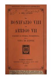 Cover of: Da Bonifazio VIII ad Arrigo VII