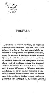 Cover of: Dans l'oratoire by Lorrain, Jean