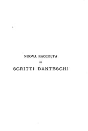 Cover of: Dante et les origines de la langue et de la littérature italienns