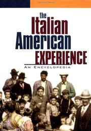 Cover of: The Italian American experience | 