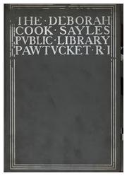 Cover of: The Deborah Cook Sayles public library. by Deborah Cook Sayles Public Library, Pawtucket, R.I.