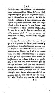 Cover of: De la verité