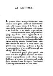 Cover of: Delle memorie di Dante in Firenze by Melchior Missirini