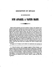 De l'état actuel de la navigation par la vapeur et des améliorations dont les navires et appareils á vapeur marins sont susceptibles by Antoine Bernard Campaignac