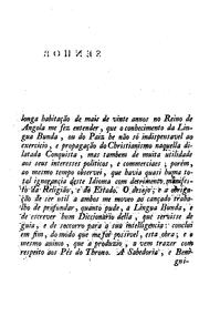 Cover of: Diccionario da lingua bunda by Bernardo Maria de Cannecattim