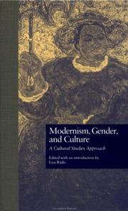 Cover of: Modernism, gender, and culture: a cultural studies approach