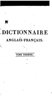 Cover of: Dictionnaire anglais-franca̧is: et français-anglais