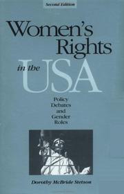 Cover of: Women's rights in the U.S.A. by Dorothy M. Stetson