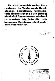 Cover of: Die vorschriften über reichsvertretung und reichsratswahl. by Julius Giegl