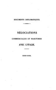 Cover of: Documents diplomatiques.