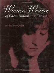 Cover of: Women Writers of Great Britain and Europe: An Encyclopedia (Garland Reference Library of the Humanities)