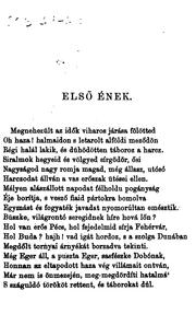 Cover of: Eger három enekben. by Mihály Vörösmarty