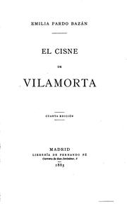 Cover of: El cisne de Vilamorta. by Emilia Pardo Bazán