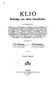 Cover of: Epigraphische beiträge zur sozial-politischen geschichte Athens im zeitalter des Demosthenes by Johannes Sundwall