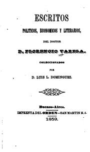 Cover of: Escritos politicos