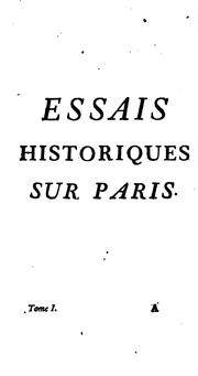Essais historiques sur Paris by Saint-Foix M. de