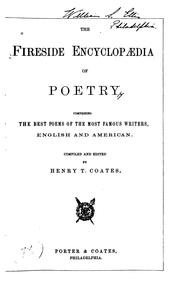 The fireside encyclopedia of poetry by Henry Troth Coates