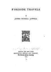 Cover of: Fireside travels. by James Russell Lowell