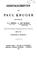 Cover of: Gedenkschriften van Paul Kruger, gedicteerd aan H. C. Bredell ...