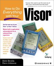 Cover of: How to do everything with your Visor