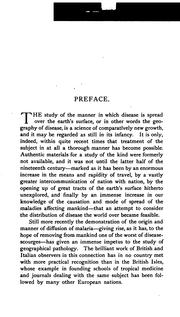 Cover of: The geography of disease by Frank Gerard Clemow