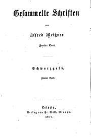 Cover of: Gesammelte schriften und dichtungen