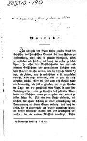 Cover of: Geschichte des preussischen Staates vom Frieden zu Hubertusburg bis zur zweiten Pariser Abkunft. by Johann Kaspar Friedrich Manso