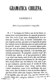 Cover of: Gramatica de la lengua chilena