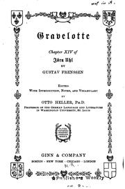 Cover of: Gravelotte by Frenssen, Gustav, Frenssen, Gustav