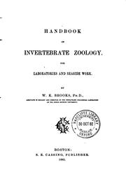 Cover of: Handbook of invertebrate zoology. by Brooks, William Keith
