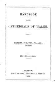 Cover of: Handbook to the cathedrals of Wales. by Richard John King