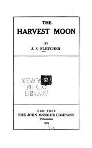Cover of: harvest moon