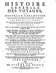 Cover of: Histoire générale des voyages by Abbé Prévost