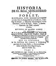 Cover of: Historia del Real Monasterio de Poblet by Jaime Finestres y de Monsalvo