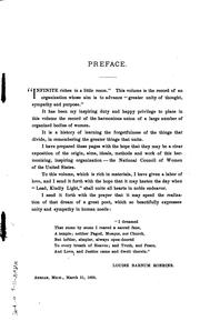 History and minutes of the National council of women of the United States by National council of women of the United States