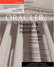 Cover of: Oracle8i Backup & Recovery
