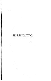 Cover of: riscatto; romanzo