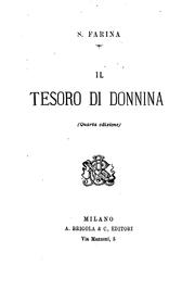 Cover of: Il tesoro di donnina. by Salvatore Farina