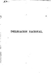 Informe preliminar de los actos de la Delegación nacional en el noroeste de la república by Bolivia. Delegación nacional en el noroeste de la república