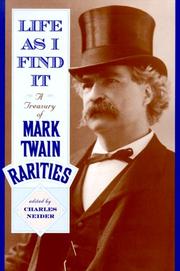 Cover of: Life as I find it | Mark Twain
