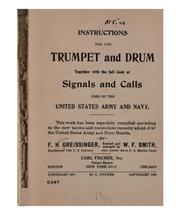 Cover of: Instructions for the trumpet and drum by Greissinger, F. Henri