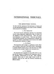 Cover of: International arbitration. by William Evans Darby