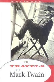 Cover of: The travels of Mark Twain